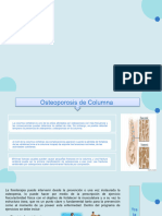 Osteoporosis de Columna