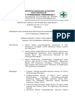 7 SK Pedoman Tata Naskah Dan Penyusunan Dokumen