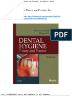 Test Bank For Dental Hygiene Theory and Practice 3rd Edition Darby