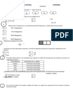 Ficha Matematica Setiembre