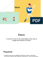Contact and Noncontact Force