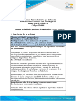 Guía de Actividades y Rúbrica de Evaluación - Unidad 4 - Fase 4 - Evaluar