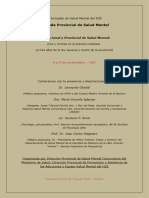 V Jornadas de Salud Mental Del HZE