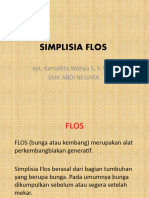 Simplisia Flos