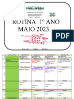 1 ANO ROTINA - 2023 - Maio