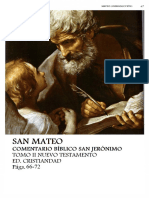 Acerca Del Contenido Del Evangelio de Mateo