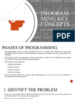 Programming Key Concepts