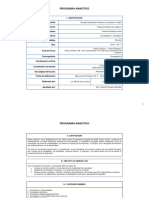 PROGRAMA - ANALITICO (Contabilidad de Sociedades IV CPA250)