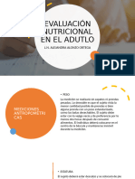 Evaluación Nutricional en El Adutlo: L.N. Alejandra Alonzo Ortega