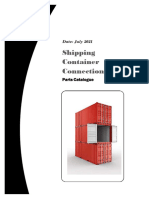 Shipping Container Connections Catalogue July 2021