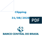 Clipping Banco Central 31.08.20
