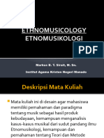 Pengantar ETHNOMUSICOLOGY 1-2