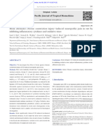 2021 Aloin Attenuates Chronic Constriction Injury-Induced Neuropathic Pain in Rats by