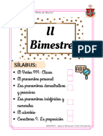 Silabos Iii Bimestre 6° de Primaria