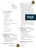 CSD V Pertidaksamaan