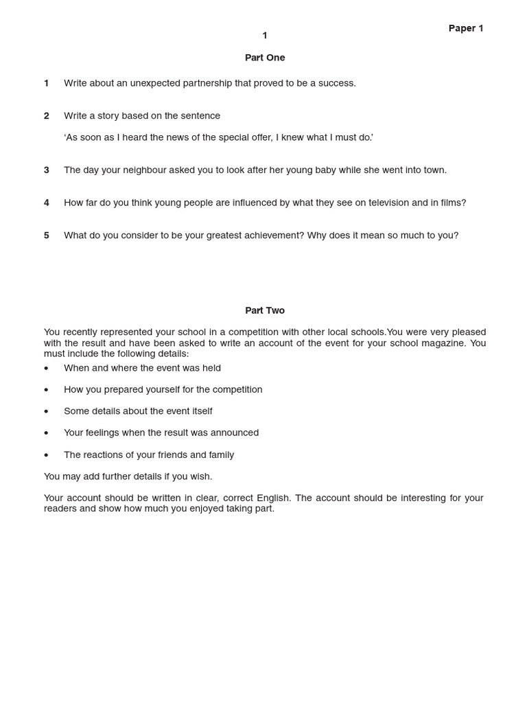 Language Arts Grade 8 (Paper 1 & 2) PDF