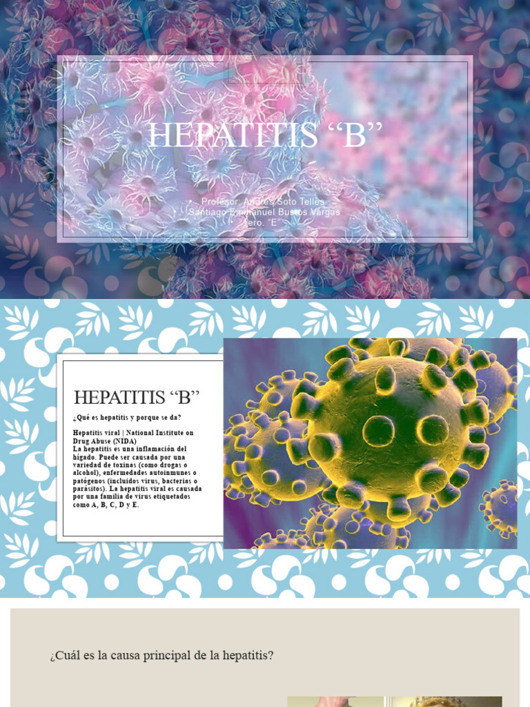 Causas y síntomas de hepatitis B | PDF | Hepatitis | Hepatitis C