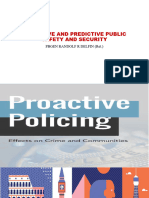 Pro Active and Predictive Public Safety and Security
