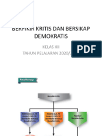 Berfikir Kritis Dan Bersikap Demokratis