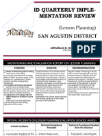 San Agustin - PIR Template On Lesson Planning