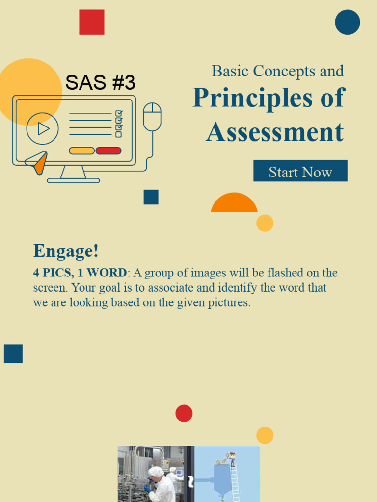 SAS 1 2 3 4 5 6 7 Basic Concepts and Principles of Assessment PDF