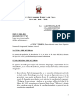 RESOLUCION 5 Del PODER JUDICIAL - 2° SALA CIVIL EXP. # 3861-2019