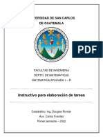 Instructivo de Tareas y Parciales