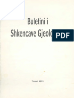 Buletini Shkencave Gjeologjike: Tirane, 1999