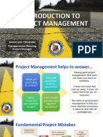 Introduction To Project Management