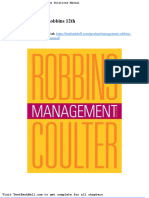 Management Robbins 12th Edition Solutions Manual