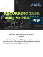 MPP For Recurring Task