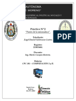 Práctica Nº2 Ángel Solórzano Computación I y II