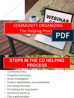 Community Organization Process