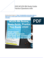 Nclex RN 2020 Nclex RN Study Guide Review and Practice Questions With Rationales