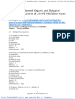 Test Bank For General Organic and Biological Chemistry Structures of Life 4 e 4th Edition Karen C Timberlake