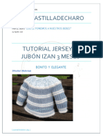 Tutorial Jersey Conjunto Izan 3 Meses