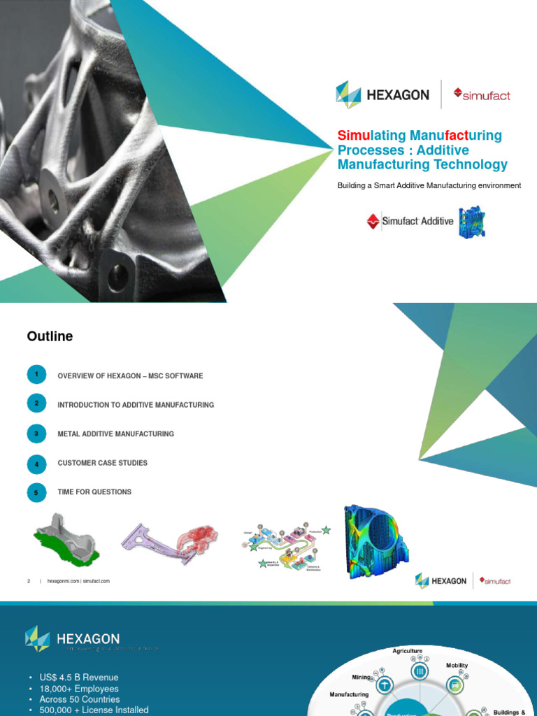 Simufact Additive Manufacturing Solutions | PDF | 3 D Printing | Simulation