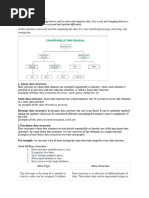 What is Data Structure