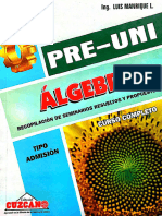 Pre Uni - Álgebra