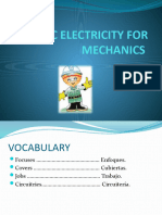 Basic Electricity For Mechanics