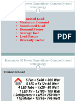 Commonly Used Terminology-Economics of Power Generations