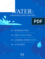 En Water - A Resource For Everyone by Slidesgo