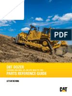 D8T Dozer Parts Reference Guide: Covering Aw4, Mb8, Jj5, J8B, KPZ, MLN, FCT, FMC