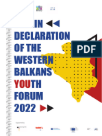 Berlin Declaration of The WB Youth Forum 2022