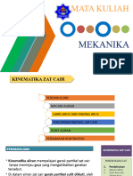 Kinematika Zat Cair