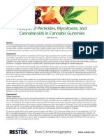 RESTEK Analysis Cannabis Gummies FFAN3481-UNV