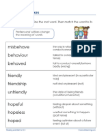 Grade 3 Prefix Suffix Root Definition 3