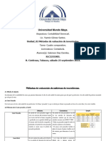 Sistemas Contables - Tabla Comparativa - Salomon Diaz