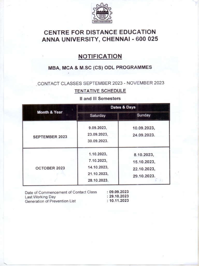 Cde tentativeschedule ii iiiandiv autust2023 october 2023 pdf