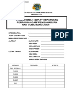 Permohonan Perpanjangan Pembaharuan HGB